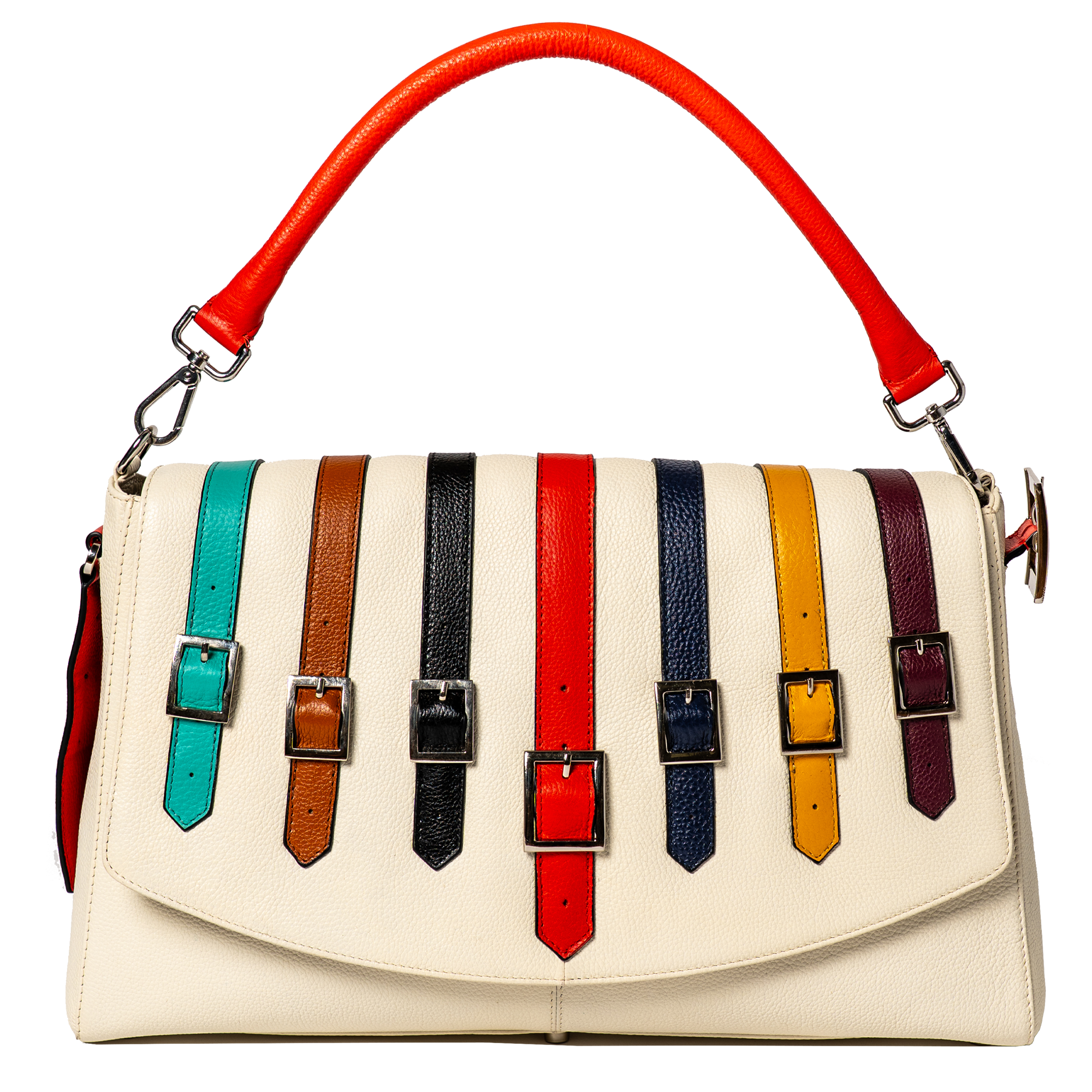 white belt bag